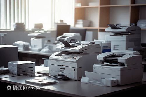 白色办公通讯设备 简约之美与高效之选